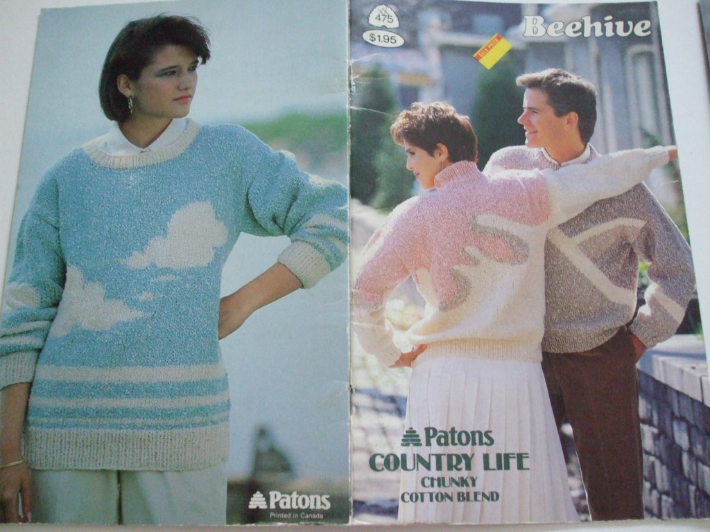 475 Country Life Chunky Knitting Patterns Patons Men Women