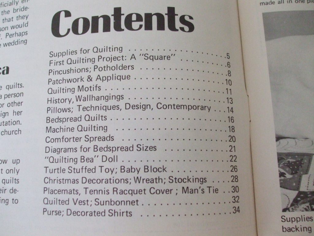 Quilting by the Square pattern book 1974 how to pillows Christmas ...