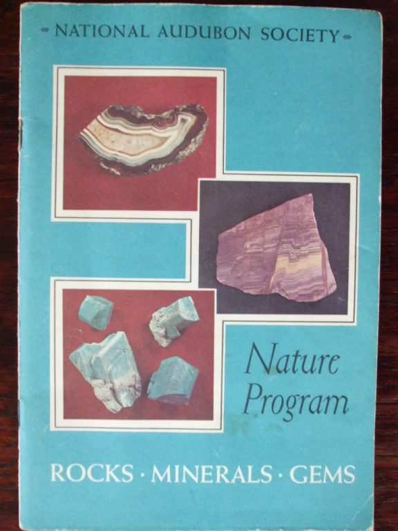 Rocks Minerals Gems Book Nature Program National Audubon Prices Us Amp Incl Ship Us Amp Canada