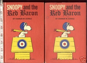 Peanuts Book Charles Schulz Charlie Brown Snoopy Red Baron 1st edition 1966  1975 – Prices $US, includes shipping US, *Canada